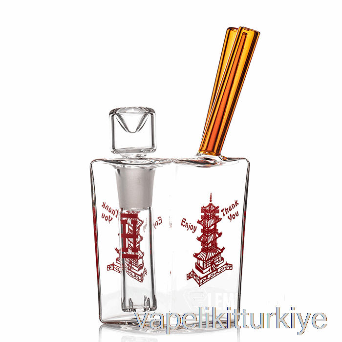 Vape Likit Hemper Çin Yemeği Bong Clear